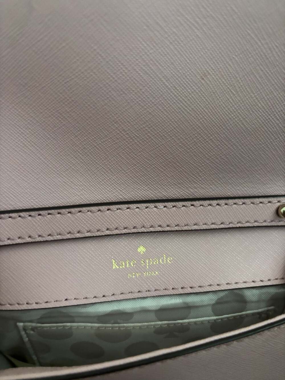 Kate Spade Cedar Street Cami Saffiano Leather Chain Crossbody Bag in Pink - Picture 6 of 10